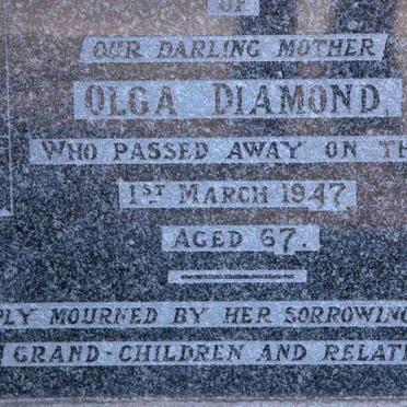 DIAMOND Olga -1947