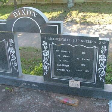 DIXON Embrensia Magdalena 1927-1988