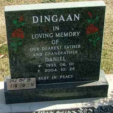 DINGAAN Daniel 1933-2004
