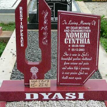 DYASI Nomeri Cynthia 190-2003