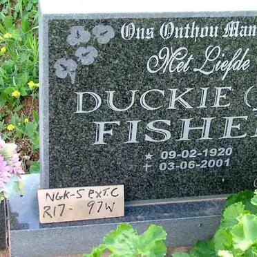 FISHER J.J. 1920-2001