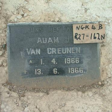 GREUNEN Adam J., van 1966-1966