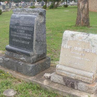 HUDSON Harry John -1946 :: HUDSON Anna Elizabeth nee MEYER 1895-1934