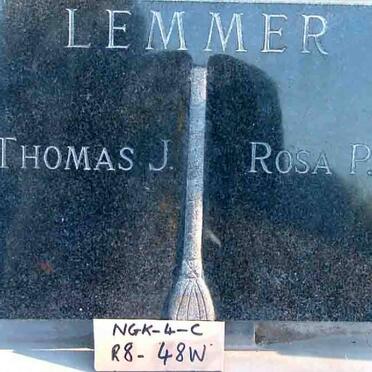LEMMER Thomas J. &amp; Rosa P.