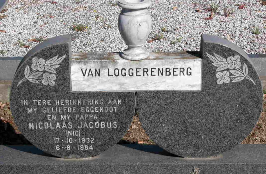 LOGGERENBERG Nicolaas Jacobus, van 1932-1984