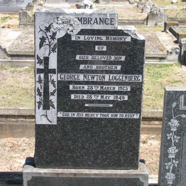 LOGGENBERG George Newton 1923-1946