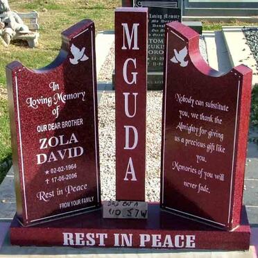 MGUDA Zola David 1964-2006