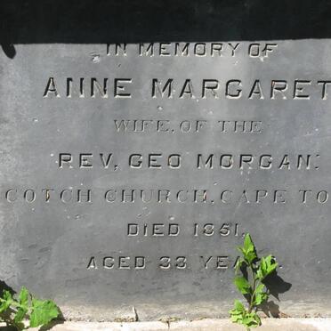 MORGAN Anne Margaret -1851