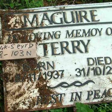 MAGUIRE Terry 1937-2002
