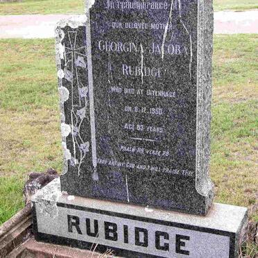 RUBIDGE Georgina Jacoba -1950