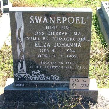SWANEPOEL Eliza Johanna 1924-1989