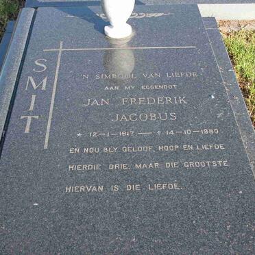 SMIT Jan Frederik Jacobus 1917-1980