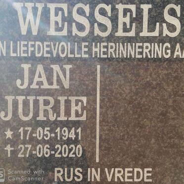 WESSELS Jan Jurie 1941-2020