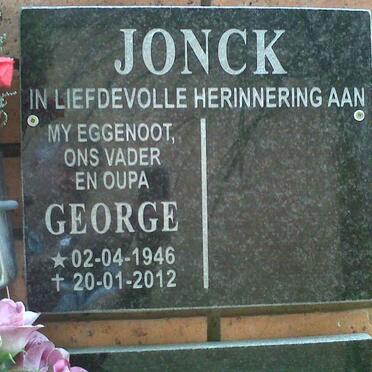 JONCK George 1946-2012