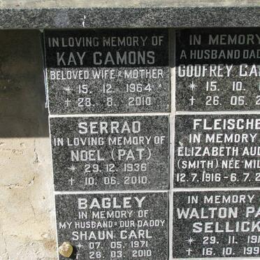 CAMONS :: SERRAO :: BAGLEY :: FLEISHER :: SELLICK