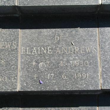 ANDREWS Elaine 1930-1991