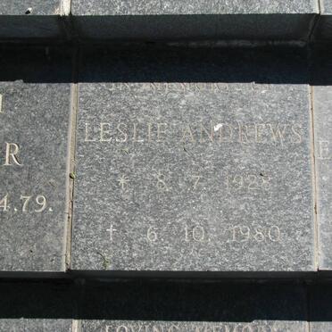 ANDREWS Leslie 1928-1980