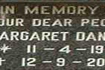 DANIELL Margaret 1935-2004