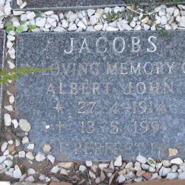 JACOBS Albert John 1914-1991