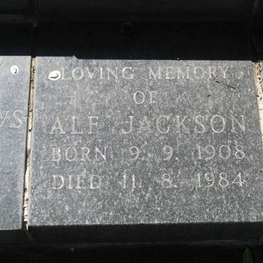 JACKSON Alf 1908-1984