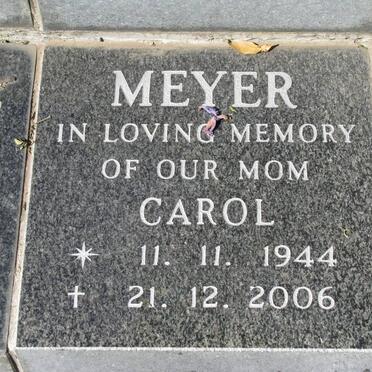 MEYER Carol 1944-2006