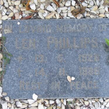 PHILLIPS Len 1929-1985