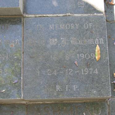 RUDMAN Eric M.J. 1909-1974