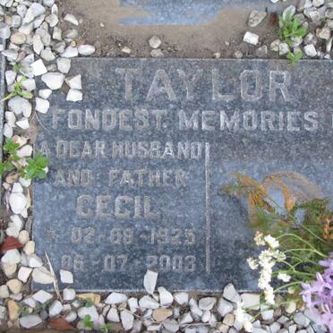 TAYLOR Cecil 1925-2003