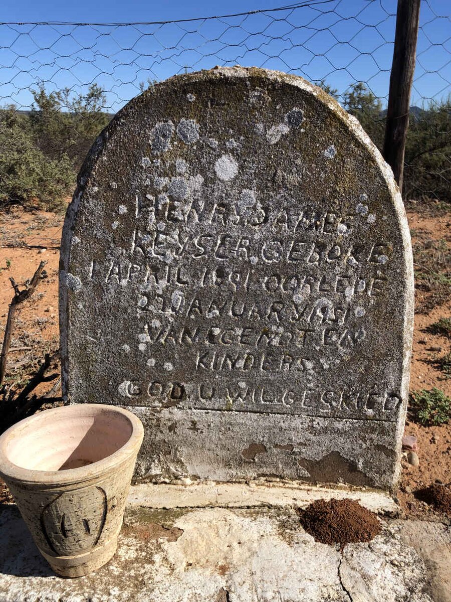 KEYSER Henry James 1891-1951