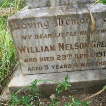 GREEN William Nelson -1913