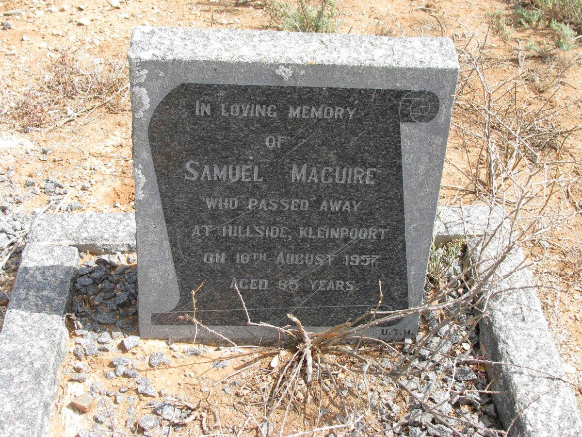 MAGUIRE Samuel  -1957