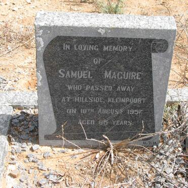 MAGUIRE Samuel  -1957