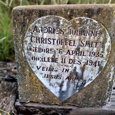 SMITH Andries Johannes Christoffel 1935-1941