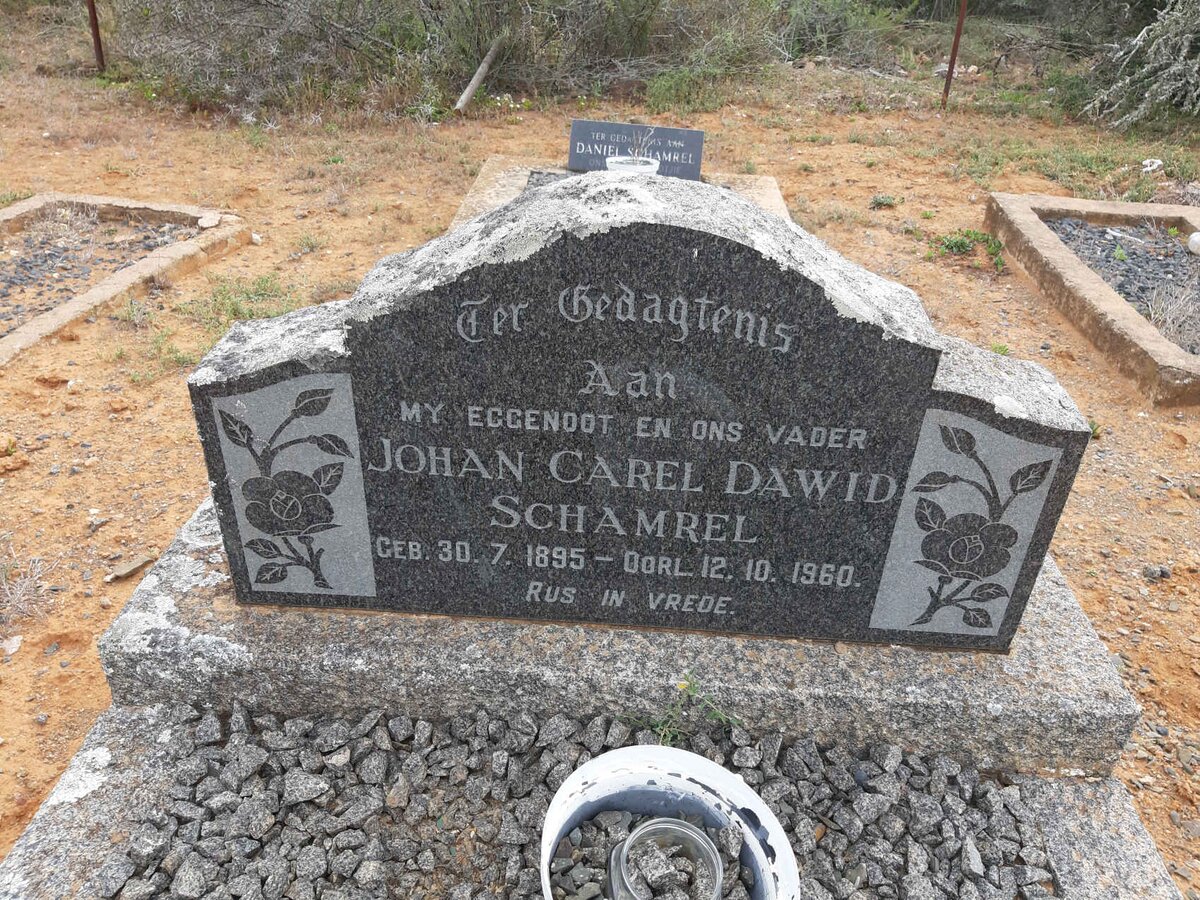 SCHAMREL Johan Carel Dawid 1895-1960