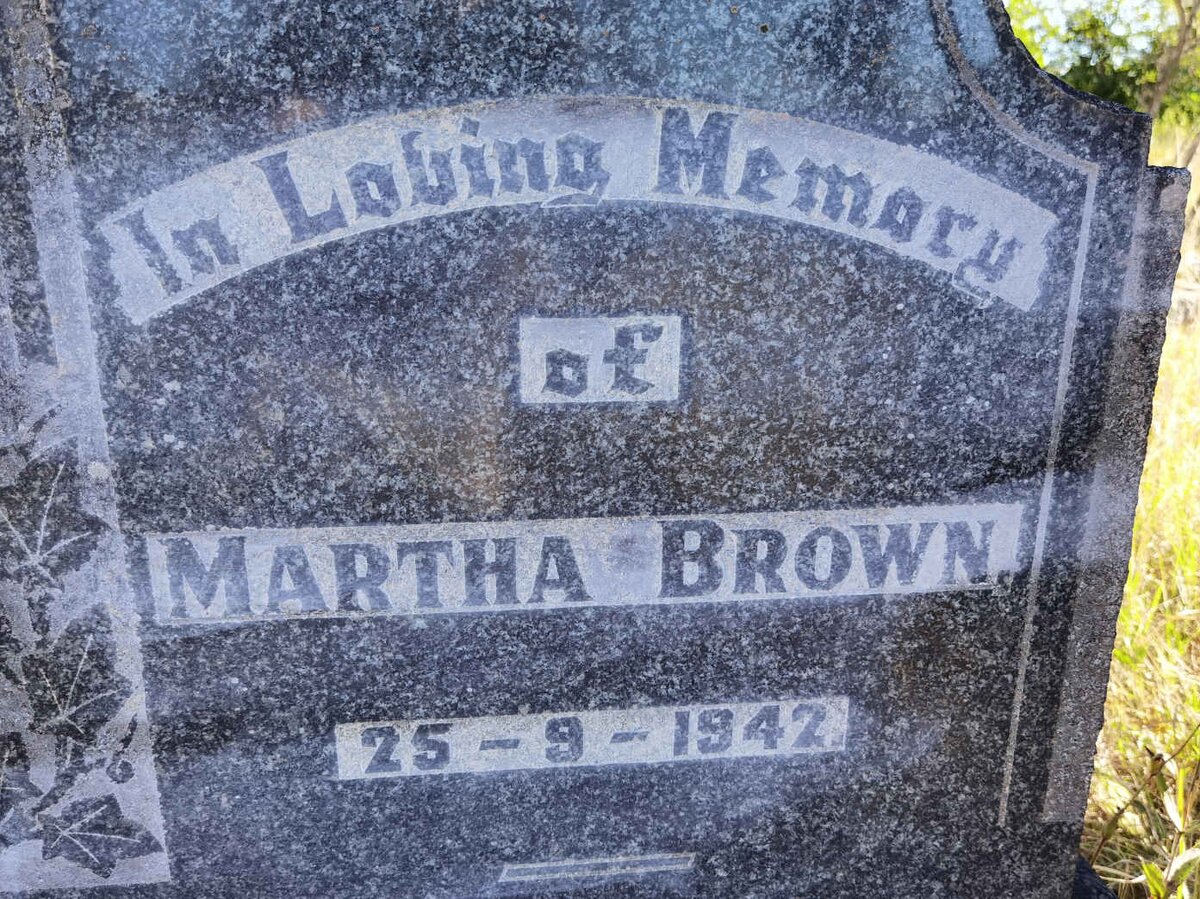BROWN Martha -1942