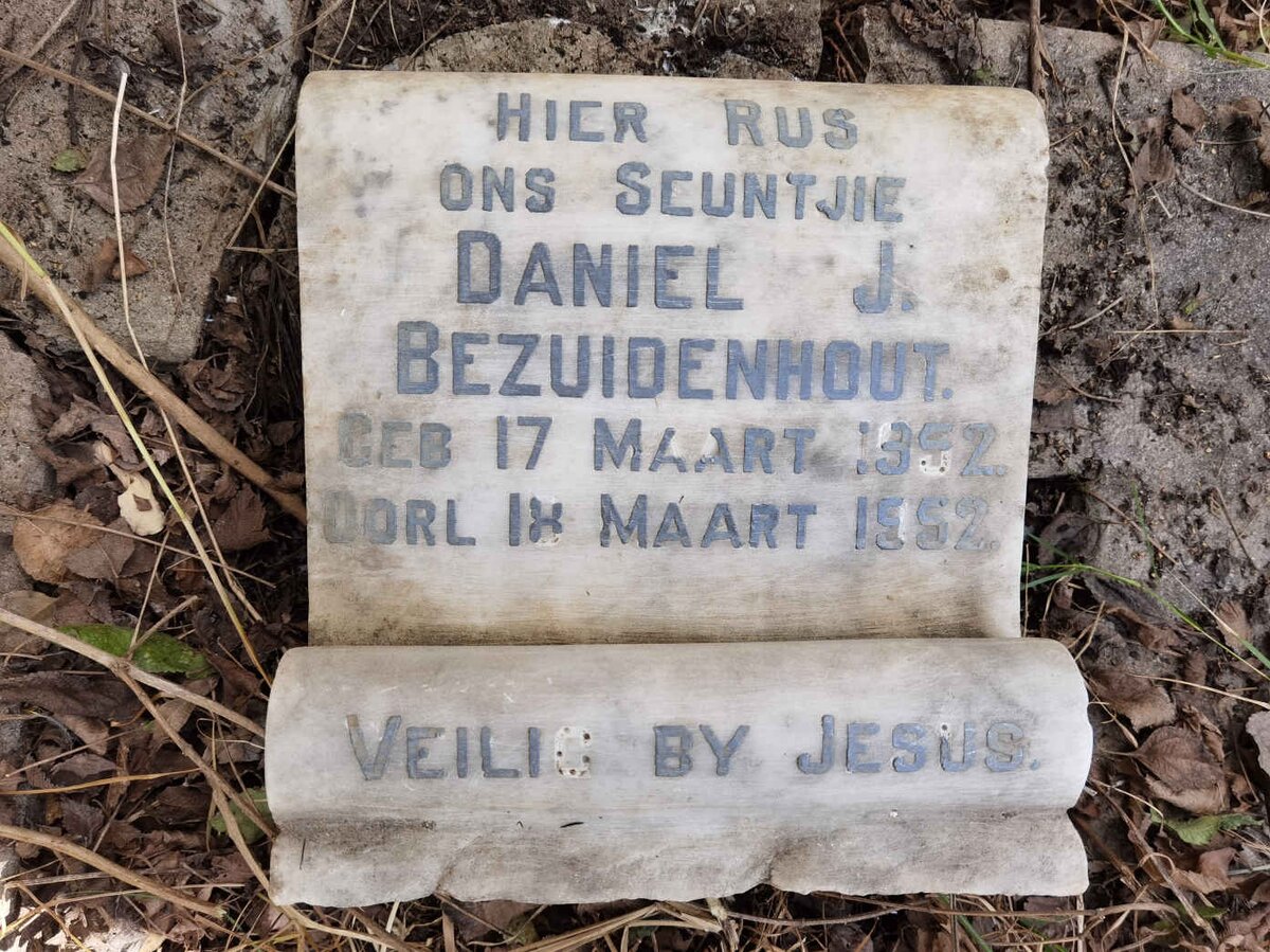BEZUIDENHOUT Daniel J. 1952-1952