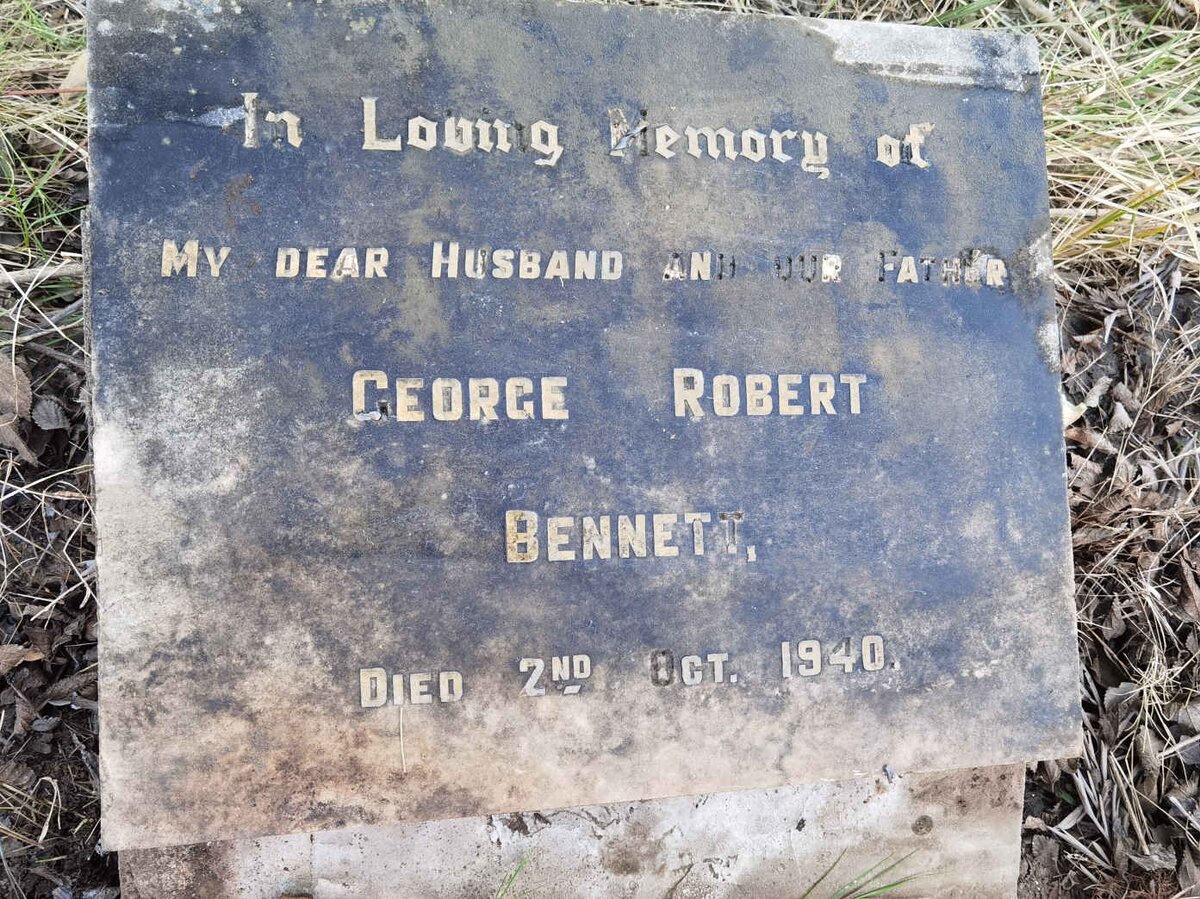 BENNETT George Robert -1940