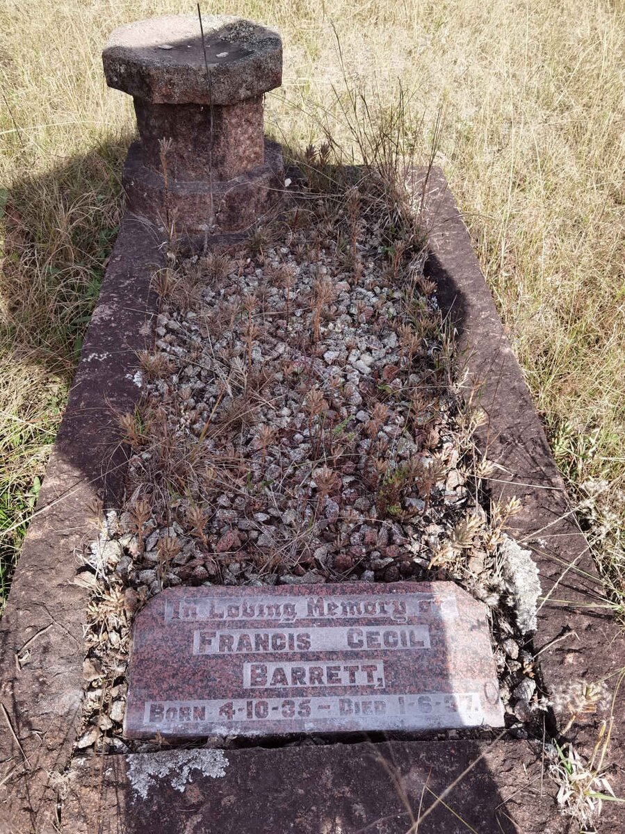 BARRETT Francis Cecil 1935-1937