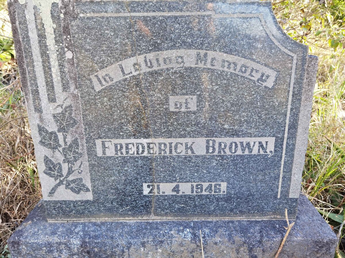 BROWN Frederick -1946