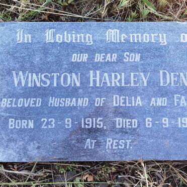 DENT Winston Harley 1915-1970