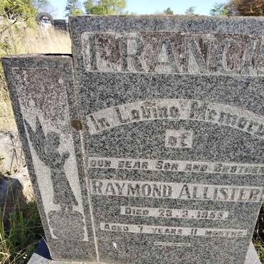 FRANCIS Raymond Allister -1955