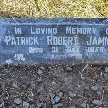 JAMIESON Patrick Robert -1959