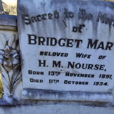 NOURSE Bridget Mary 1891-1934