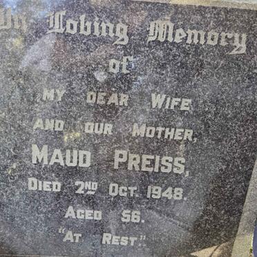 PREISS Maud -1948
