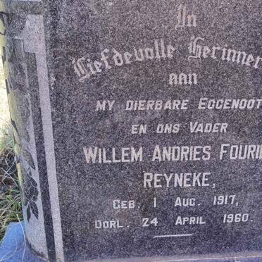 REYNEKE Willem Andries Fourie 1917-1960