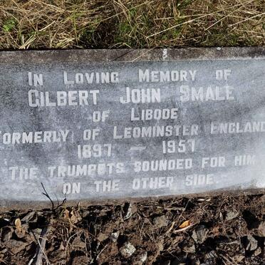 SMALE Gilbert John 1897-1957