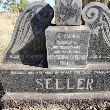 SELLER Hendrina Sarlina 1886-1954