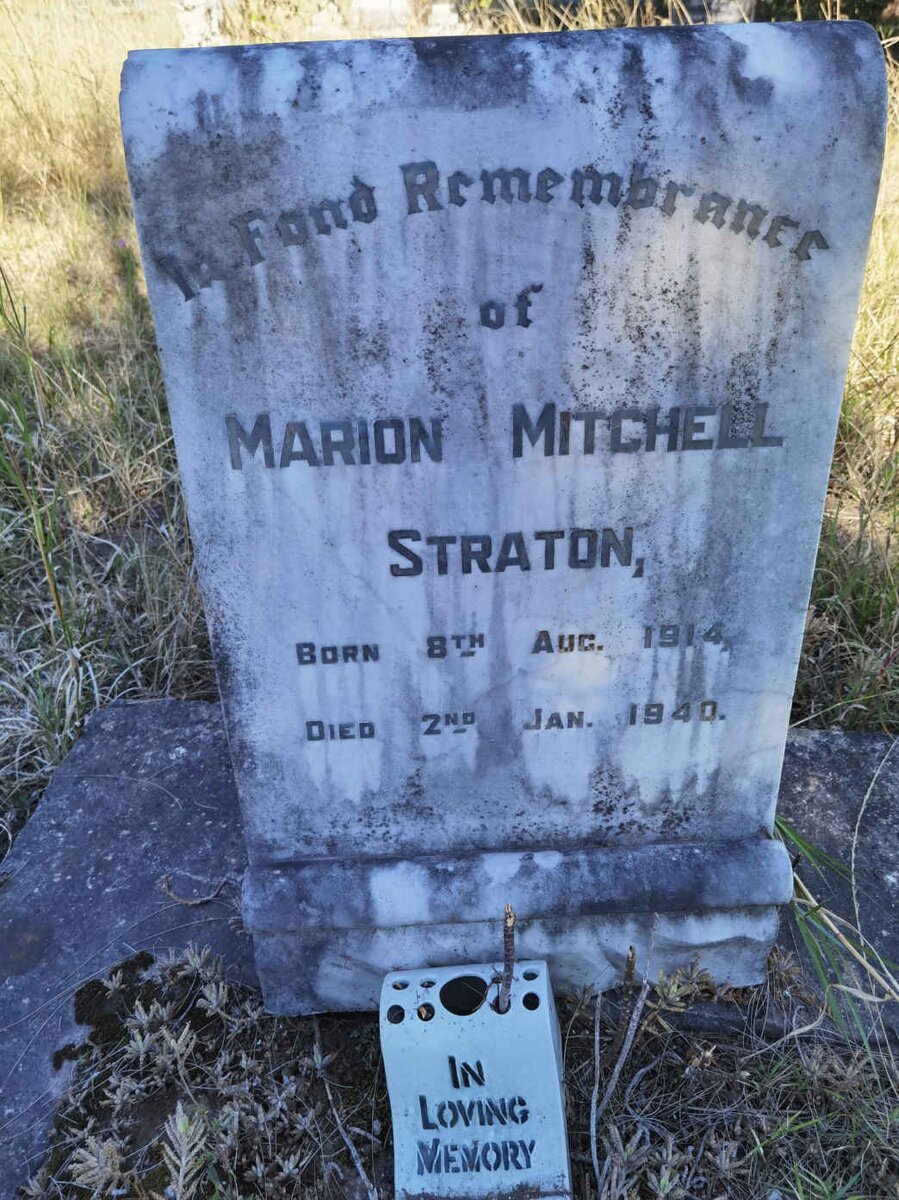 SUTTON Marion Mitchell 1914-1940