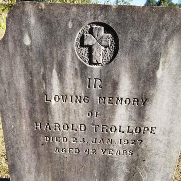 TROLLOPE Harold -1927