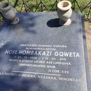 GQWETA Noel Hombakazi 1928-2011